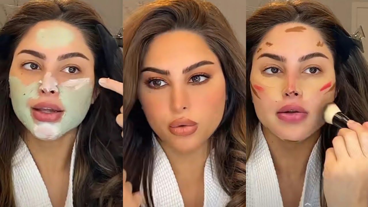 تتوريال مكياج عزيمة غذاء مع كحل بني / سناب فوز الفهد