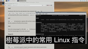 樹莓派中的常用 Linux 指令