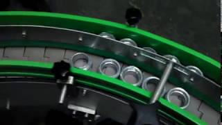 Paletli 90 Derece Dönüş Konveyör