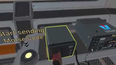 Morse code escape the room