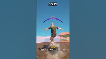 Rooftop Fumble #tonyhawksproskater3+4 #tonyhawk #skateboarding #gaming #ps5 #shorts #short