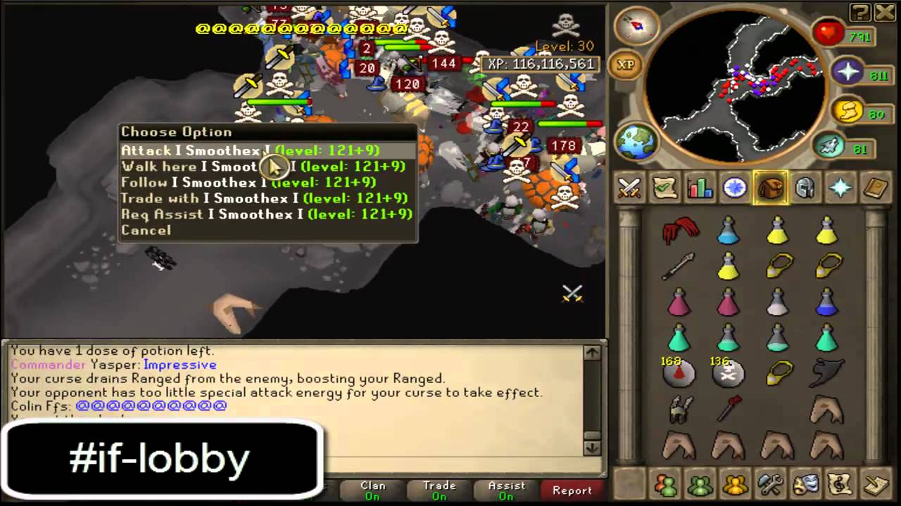 Infliction vs Ancient Fury Revs pk  October 17th