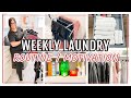EXTREME LAUNDRY MOTIVATION | WEEKLY LAUNDRY ROUTINE | LAUNDRY ROOM CLEAN WITH ME