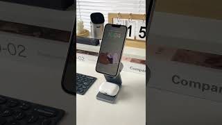 MIPOW Power Cube MagFLOD Foldable 3 in 1 Magnetic Wireless Charge for iPhone, AirPods,and AppleWatch