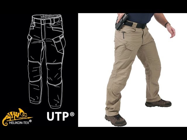 HELIKON TEX UTP Mens Trousers Urban Tactical Pants Cargo Combat Army FLEX