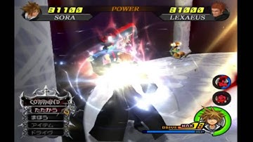 Kingdom Hearts II Final Mix - Best Reaction Commands