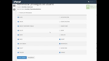 Permitir acceso remoto Mysql Cpanel +Añadir usuario Mysql Cpanel + Añadir Base de Datos Mysql Cpanel