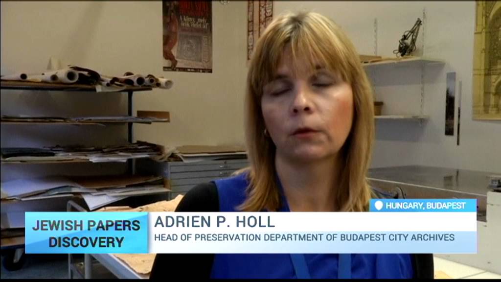 Jewish Papers Discovery: WWII census listing Budapest Jews found hidden in apartment wall