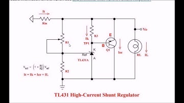 TL431 Shunt Regulator Circuits Explained