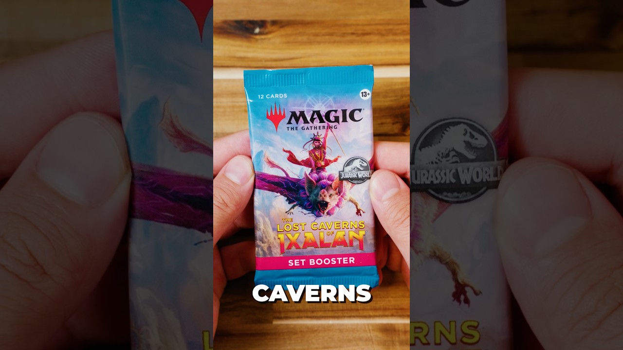 Lost in the Caverns of Ixalan with a Set Booster for Day 498 🦖 
