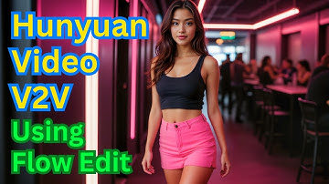 Hunyuan Video Video-to-Video In ComfyUI - With Flow Edit And Native Node Easily!