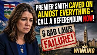 Premier Danielle Smith CAVED On EVERYTHING - Call A Referendum NOW!