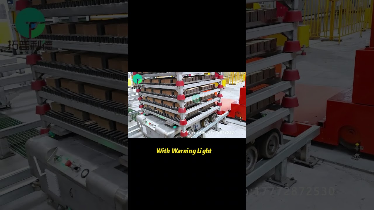 Intelligent Customized Rail Guided Vehicle Transfer Cart 