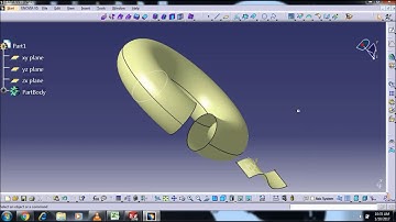 EXTRUDE,REVOLVE,SPHERE,CYLINDER CATIA V5