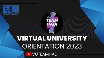 VU Orientation 2023 | How to use VULMS | Virtual University Orientation Video| VULMS tutorial 2023