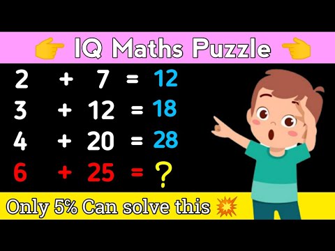 Maths logical //#87//IQ test puzzle // IQ test //#logicalreasoning # ...
