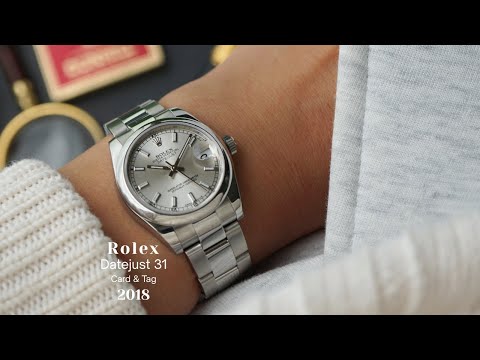 Rolex Datejust Ref. 178240 Steel Card & Tag 2018