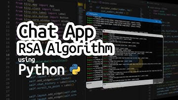 Aplikasi Chat Algoritma RSA  |  Kriptografi