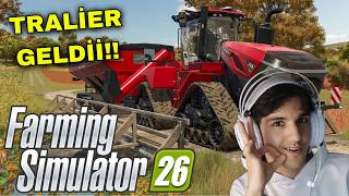 FARMİNG SİMULATOR 26 TRALİER GELDİ!!