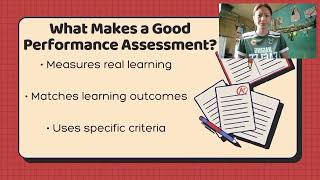 CHARACTERISTICS OF A GOOD PERFORMANCE ASSESSMENT ( Introduction and Authentic Assessment)