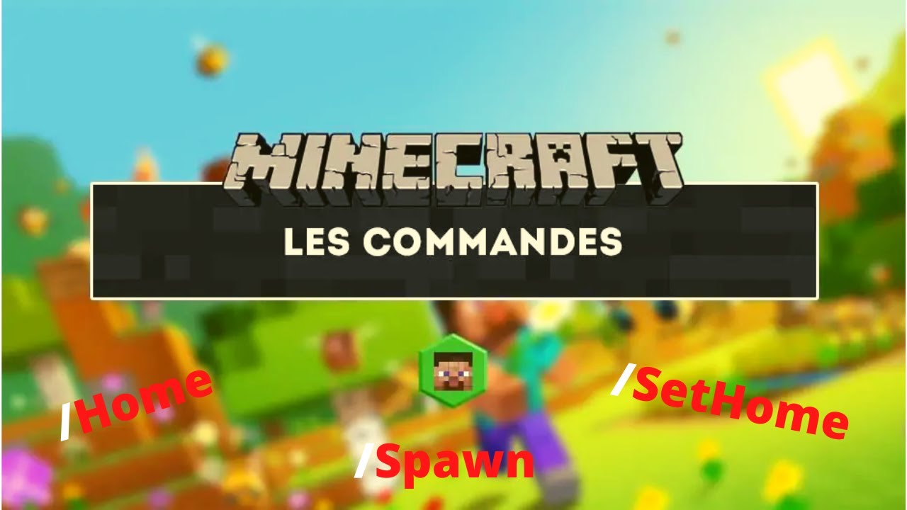 COMMENT FAIRE [/SPAWN /HOME /SETHOME]DANS MINECRAFT PS4/XBOX ONE/NS