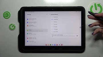 How to Change Screen Timeout on SAMSUNG Galaxy Tab Active4 Pro