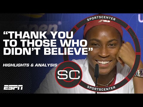 Coco Gauff wins her first career US Open title | SportsCenter