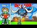 I Survived 100 Days In Roblox One Piece 