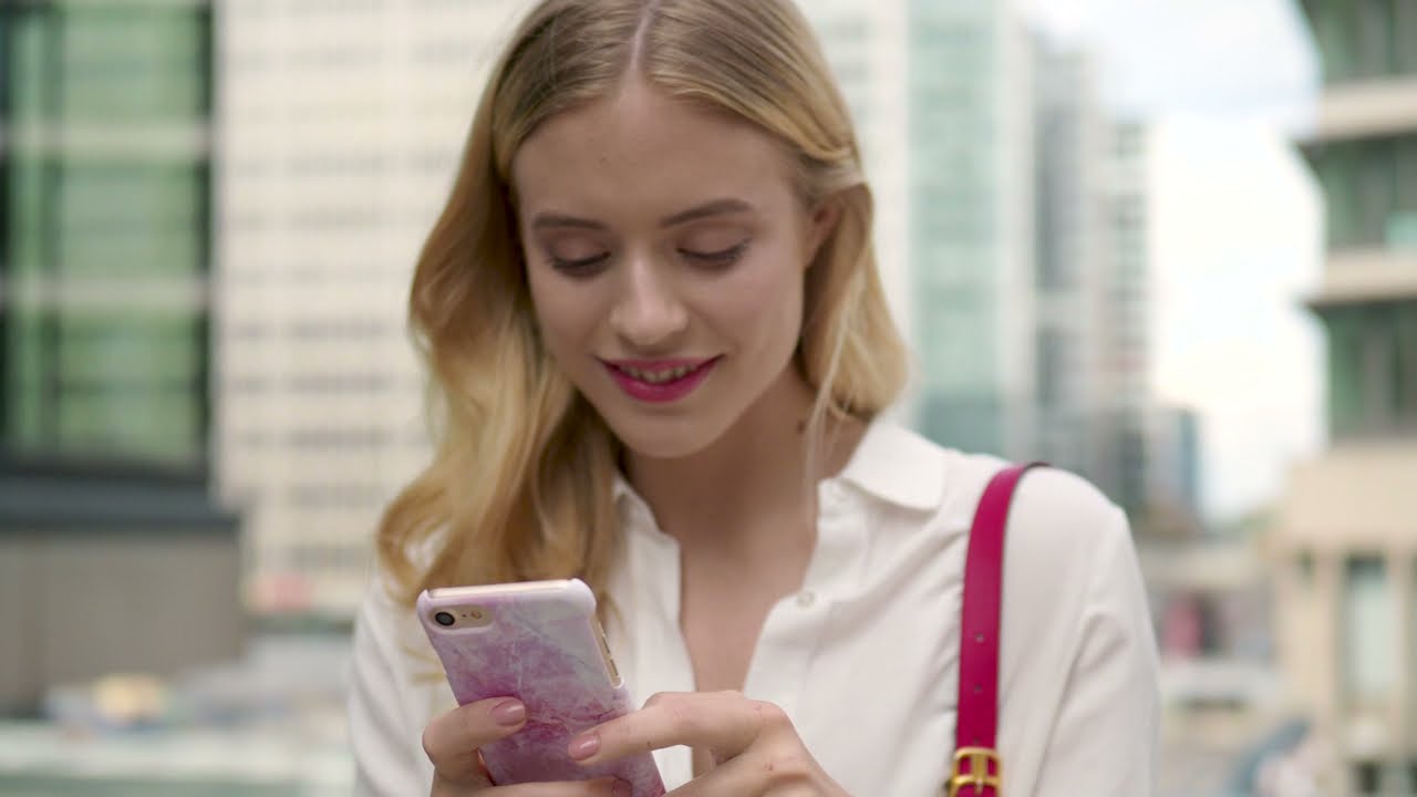 Ideal Of Weden PILION PINK MARBLE fashion phone case - Printed Case