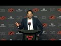 Bedlam on Ice Coming to BPS in 2027 - Oklahoma State Hockey News Conference (10-6-2026)