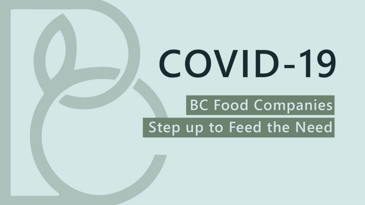 BC Food Companies band together to Feed the Need YouTube