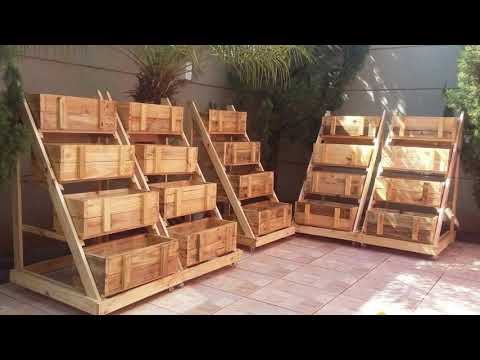 17 ideias de horta pequena com caixotes e pallets - Só ideias legais