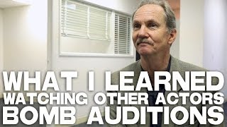What I Learned Watching Other Actors Bomb Auditions by Michael O'Neill