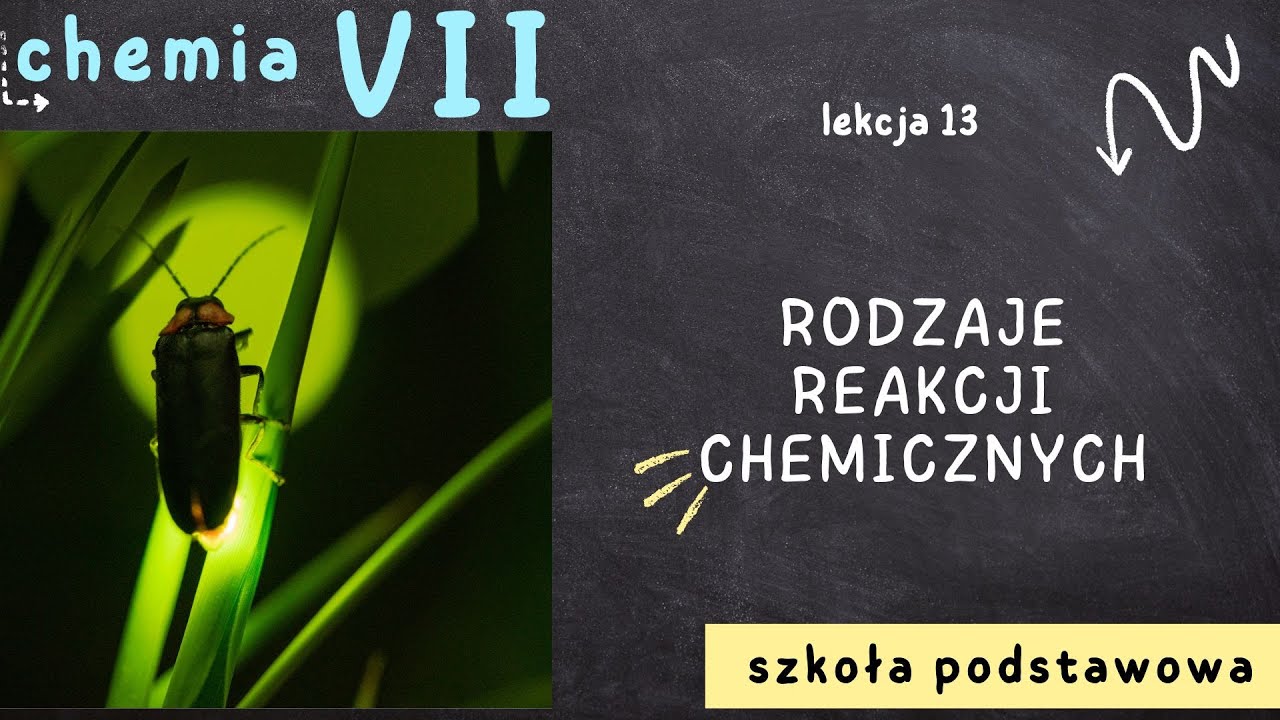 Chemia klasa 7 [Lekcja 13 - Rodzaje reakcji chemicznych] - YouTube