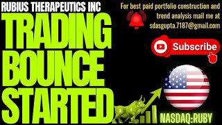 RUBIUS THERAPEUTICS INC TRADING BOUNCE STARTED | RUBY STOCK FORECAST | RUBY STOCK ANALYSIS