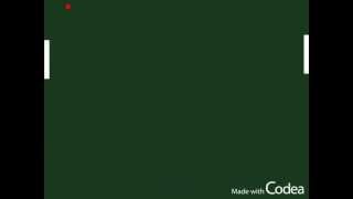 Single player pong clone in Codea