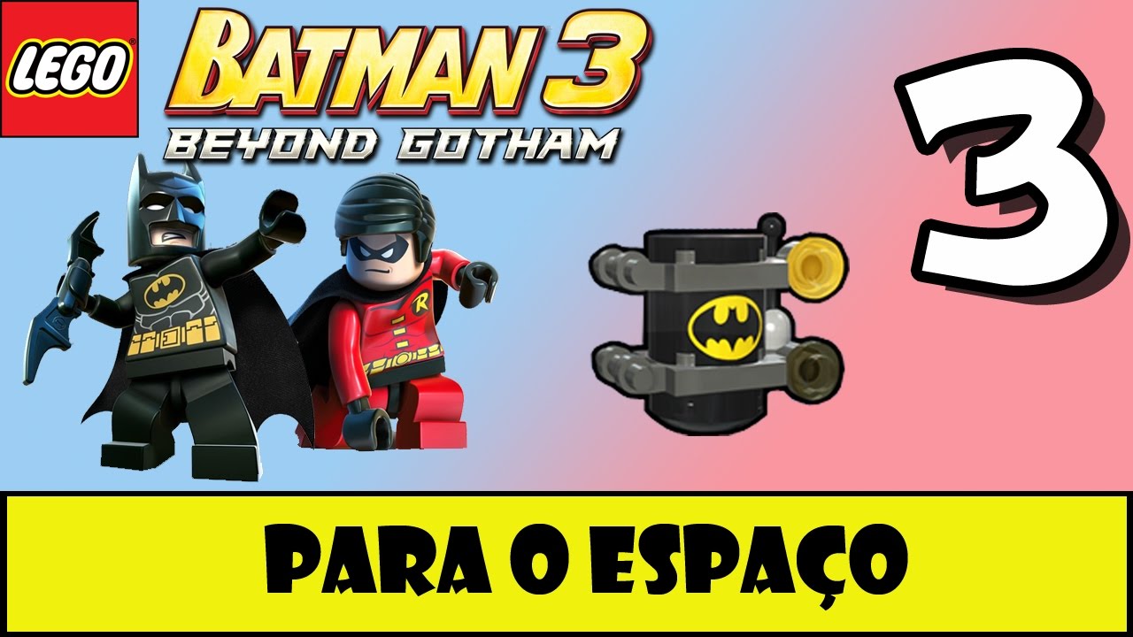 Lego Batman 3 Beyond Gotham - Todos os Segredos - Para o Espaço