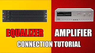 EQUALIZER to AMPLIFIER Connection - BASIC SETUP on Integrated Amplifier - Guide - db Audio EQ
