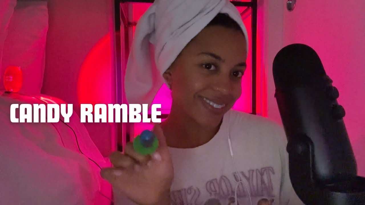 ASMR: casual candy ramble 🍭 #asmr