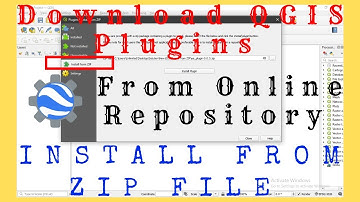 QGIS Plugins | Download and Install QGIS Plugins from Zip File | QGIS Plugins Download