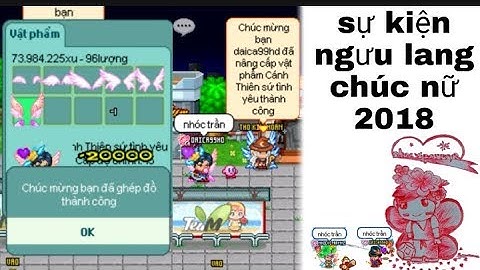 nhóc trần | Nâng cấp cánh thiên sứ tình yêu | Avatar 2D