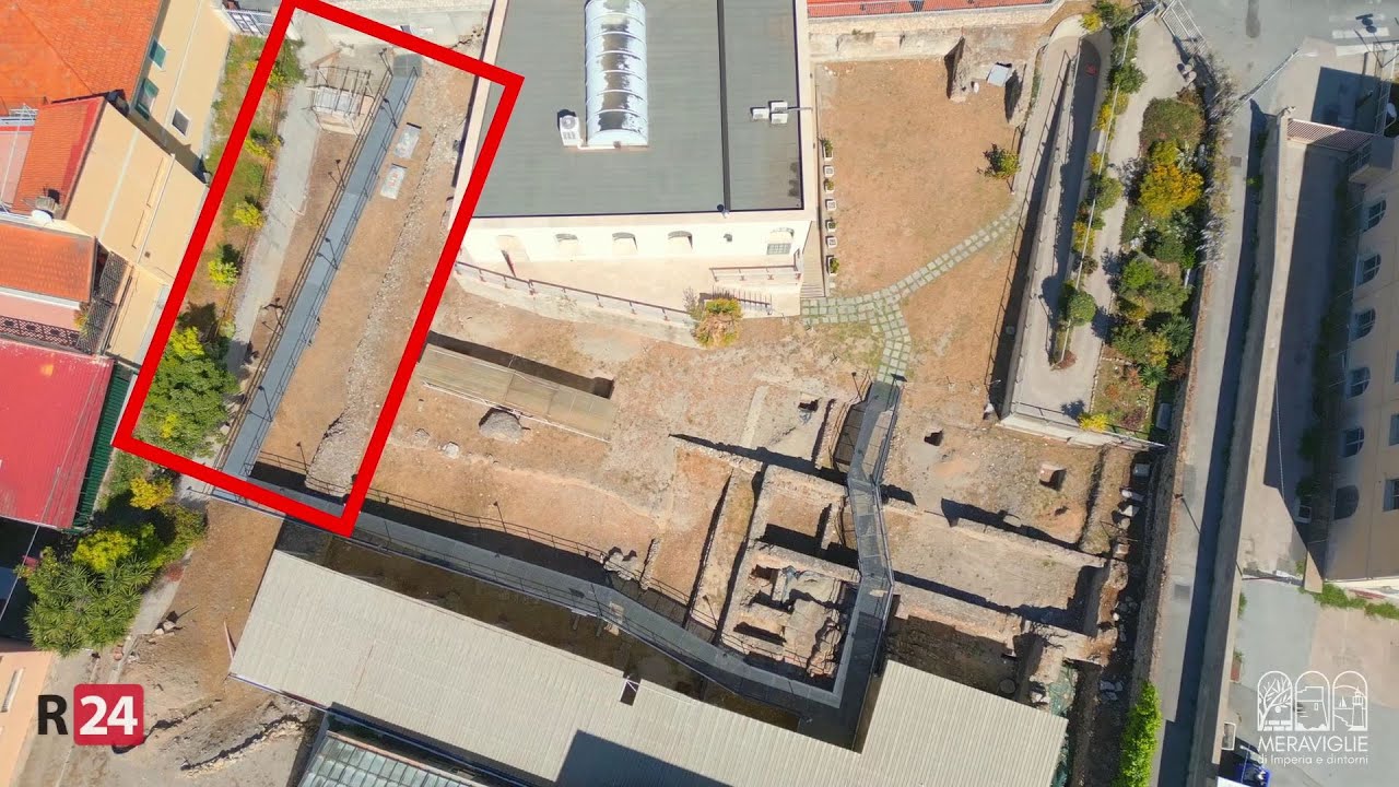 Le antiche mura romane di Ventimiglia - Alla scoperta dell'Area Archeologica del Nervia - Parte 7