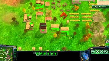 Age of Knights Gameplay (Alpha v0.217 Starcraft 2 Custom Map Mod)