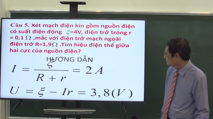 Giải bài tập vật lý 11 bài 10 trang 58 năm 2024