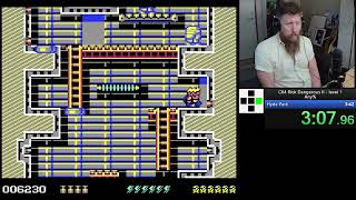 Rick Dangerous 2 (C64) - level 1 PB! 3:28 (speedrunning)