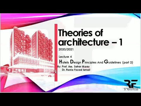 محاضرة نظريات العمارة تانية عمارة 11 11 2020