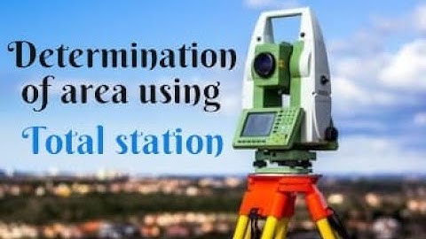 Determination of Area using Total Station, Survey lab, Civil Engineering.