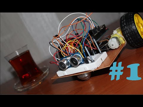 Engelden kaçan robot arduino