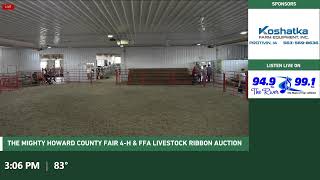 2026 Mighty Howard County Fair Livestock Ribbon Auction