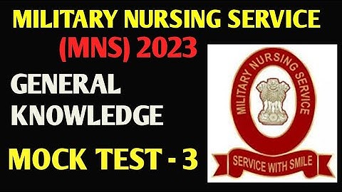 MNS 2023 GENERAL KNOWLEDGE QUESTION | General knowledge mock test - 3 | gk PYQs #mns2023 #neet